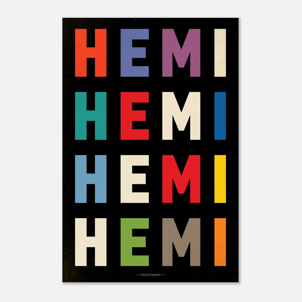 HEMI poster 60x90 cm / 24x36″