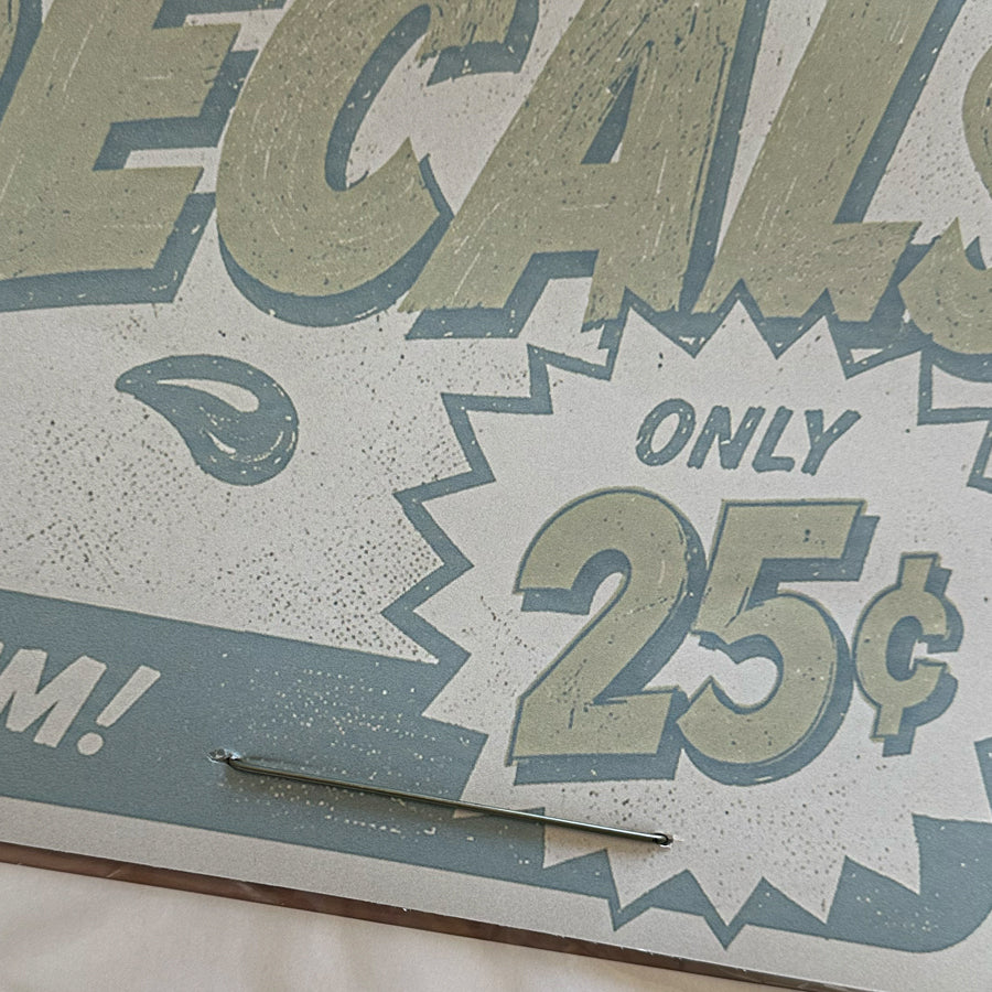 Motor Mouth supersized decal print detail