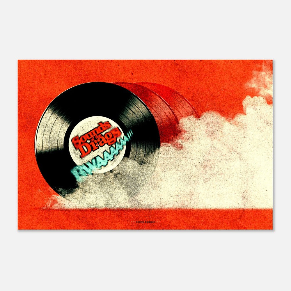 Sounds of the Drags poster 60x90 cm / 24x36″