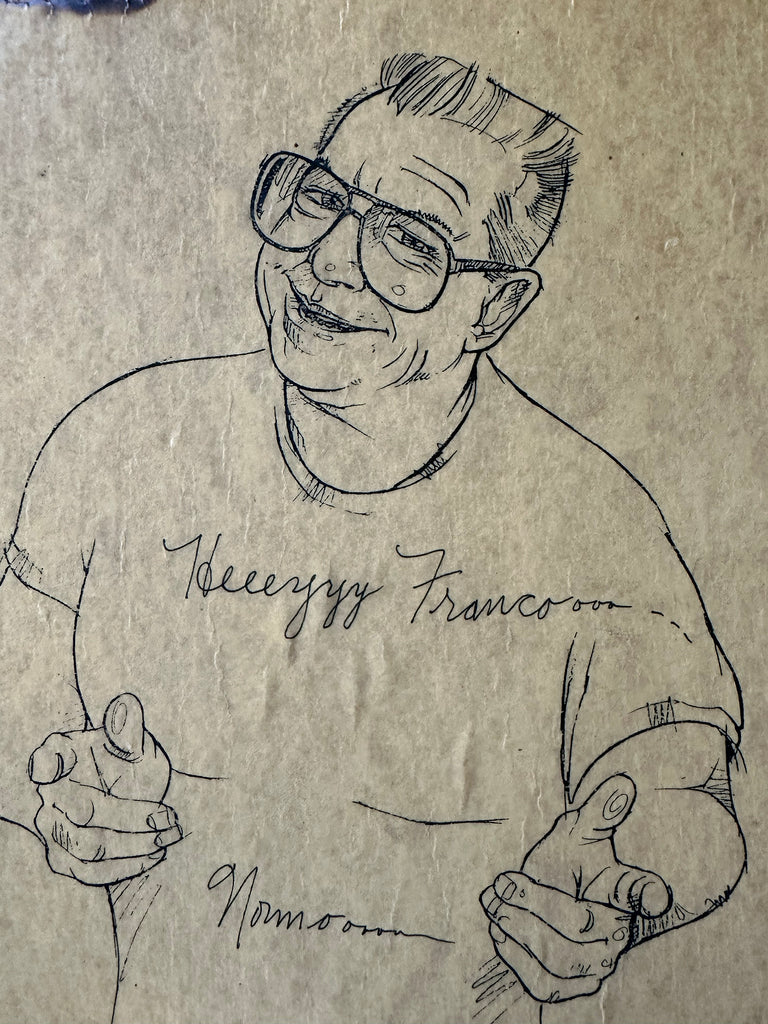 Vintage NORM Grabowski print ... SIGNED by Norm.