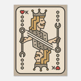 KING poster 75x100 cm / 30x40″