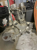 Von Dutch engraved Royal Enfield / Indian motorcycle engine