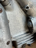 Von Dutch engraved Royal Enfield / Indian motorcycle engine