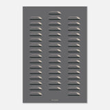 LOUVERS poster 60x90 cm / 24x36″