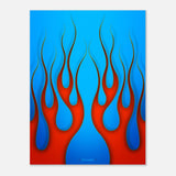 Caliente light blue poster 75x100 cm / 30x40″