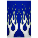 Caliente royal blue poster 60x90 cm / 24x36″