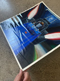 Original Darrell Mayabb Gary Beck 1984 NHRA catalog art