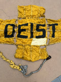 Race used Ed "Big Daddy" Roth Yellow Fang dragster DEIST parachutes.