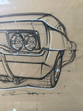 Original Charger art by Chris Dunlop