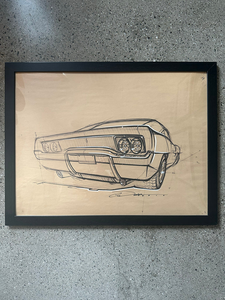 Original Charger art by Chris Dunlop