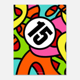 Porsche 15 poster 75x100 cm / 30x40″