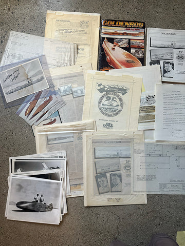 Vintage lot of Summers Brothers Goldenrod ephemera