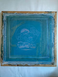 Vintage original silk screen hot rod monster art (early ROTH style)